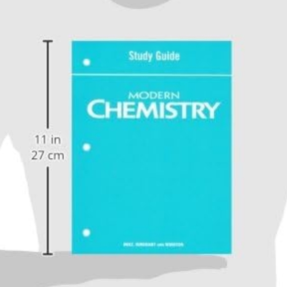 Holt, Rinehart and Winston Modern Chemistry: Study Guide Teacher’s 1st Edition - Picture 2 of 13